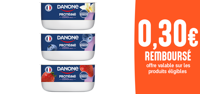 Promotion Danone Protéiné