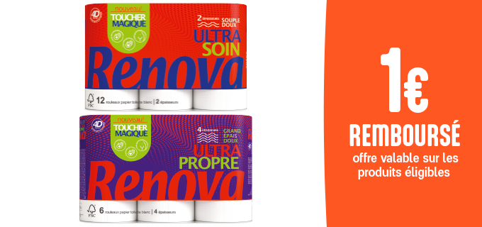 Promotion Renova Toucher Magique