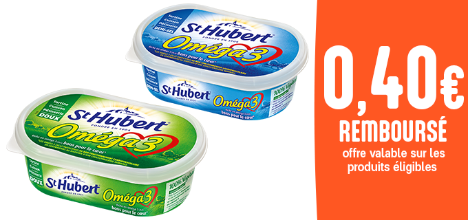 Promotion St Hubert Oméga 3