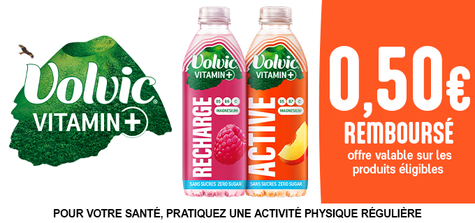 Promotion Volvic Vitamin+