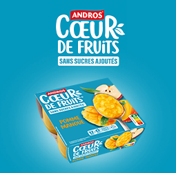 Promotion Andros Coeur de Fruits Sans Sucres Ajoutés