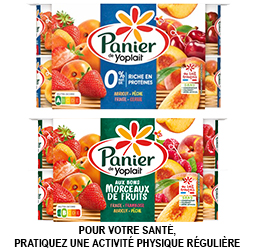 Promotion Panier de Yoplait