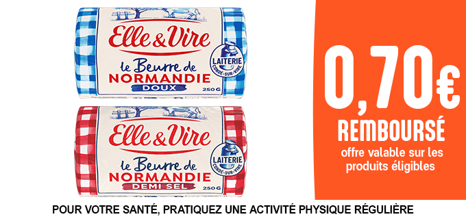 Promotion Beurre de Normandie