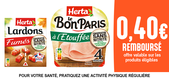 Promotion Offre Raclette Herta Conservation Sans Nitrite