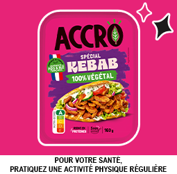 Promotion ACCRO, 100% végétal