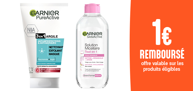 Promotion Soins Visage Garnier