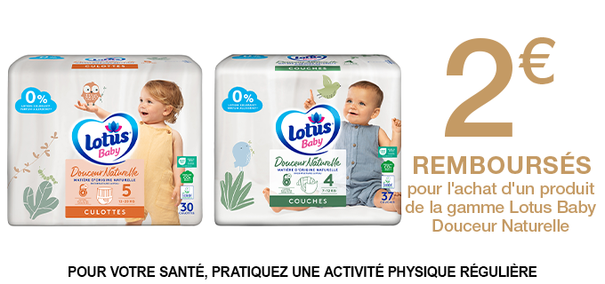 Promotion Lotus Baby