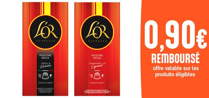 Promotion L'OR Espresso
