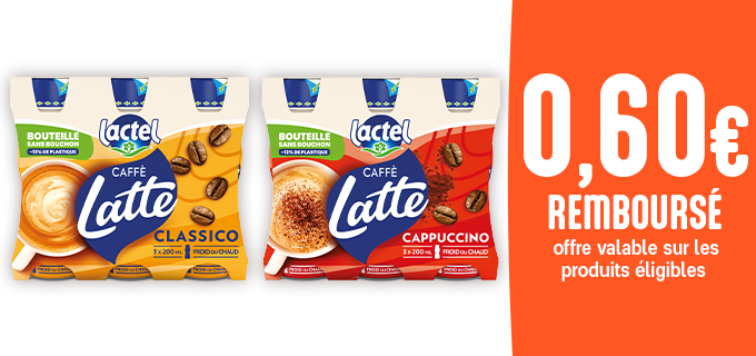 Promotion Caffè Latte Lactel