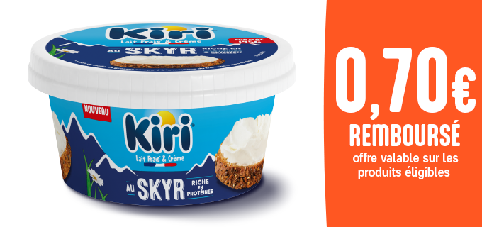 Promotion Découvrez Kiri au Skyr !