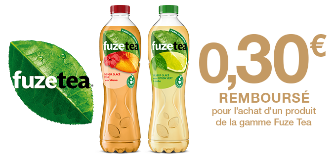 Promotion Redécouvrez Fuze Tea