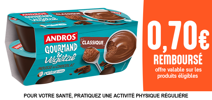 Promotion Dessert au Chocolat
