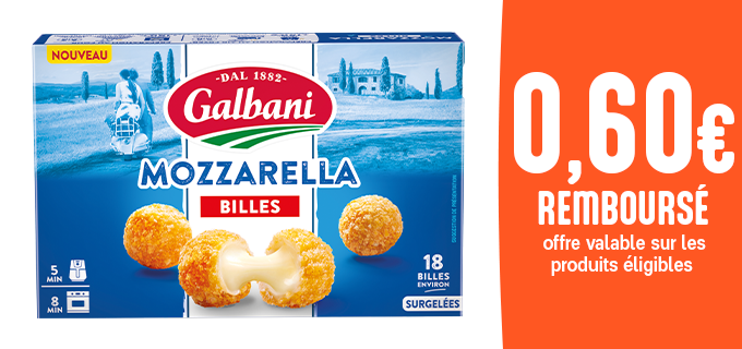 Promotion Le plaisir des fromages Président et Galbani, maintenant au rayon surgelé !