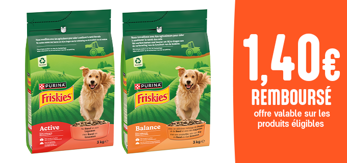 Promotion Une alimentation de qualité, 100% complète et équilibrée !