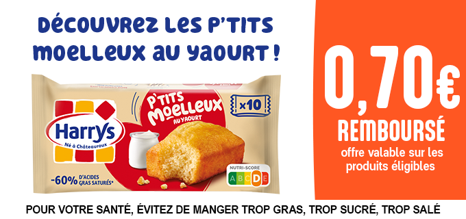 Promotion Gâteaux Moelleux