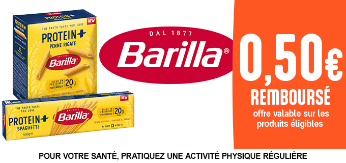Promotion Barilla Protéin +