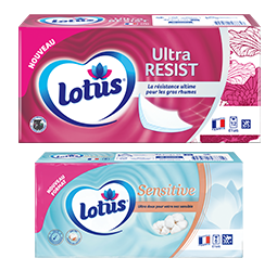 Promotion Etuis Mouchoirs Lotus