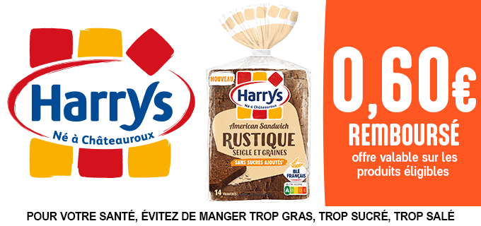 Promotion American Sandwich Rustique