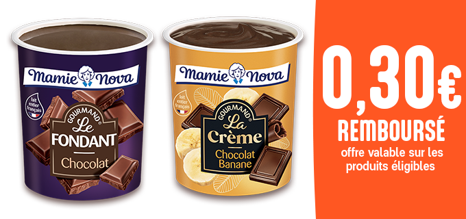 Promotion Mamie Nova Chocolat