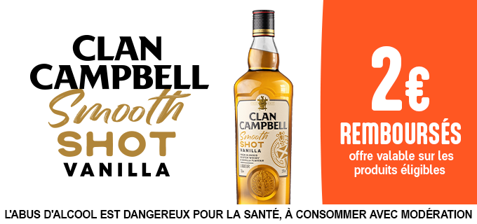 Promotion CLAN CAMPBELL Smooth Shot Vanilla