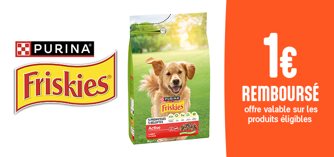 Promotion Friskies Chien