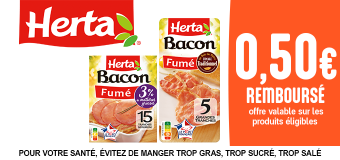 Promotion Bacon HERTA ®
