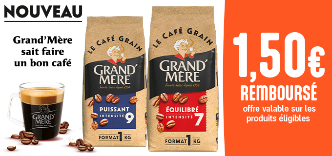 Promotion Café Grand'Mère