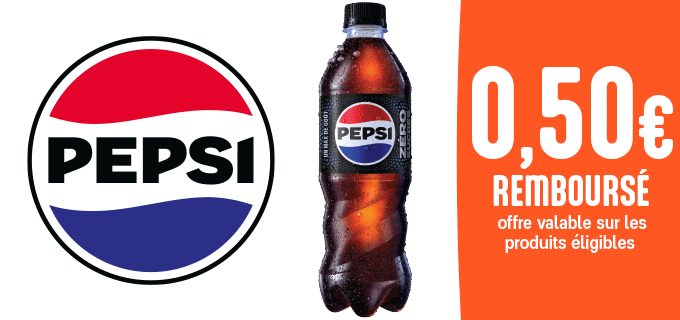 Promotion PEPSI ZÉRO SUCRES