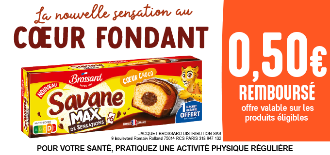 Promotion Savane Coeur Choco