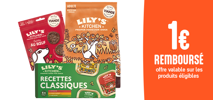 Promotion Découvrez Lily's Kitchen !