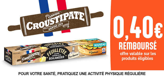 Promotion PATE FEUILLETEE QUAL