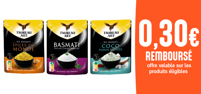 Promotion Réduction Riz express micro-ondable