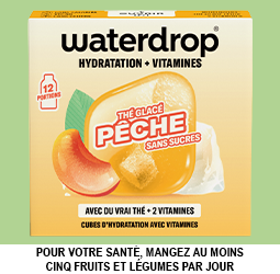 Promotion Cubes d'hydratation Waterdrop