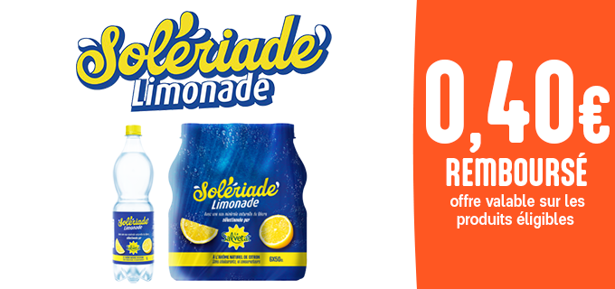 Promotion Solériade Limonade