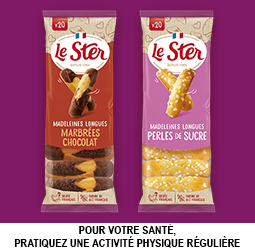 Promotion Les Madeleines longues... c'est Le Ster