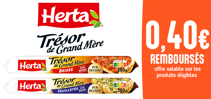 Promotion Pâtes à tarte HERTA®