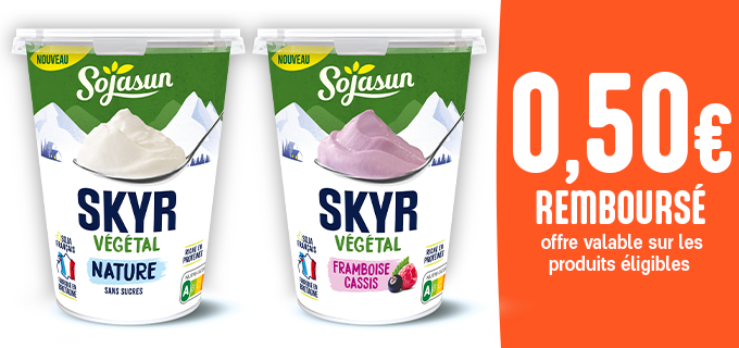 Promotion Sojasun Skyr