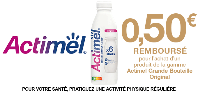 Promotion Actimel Nature 645g