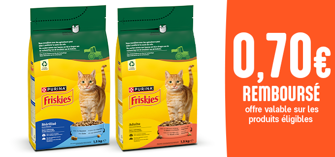 Promotion Une alimentation de qualité, 100% complète et équilibrée !
