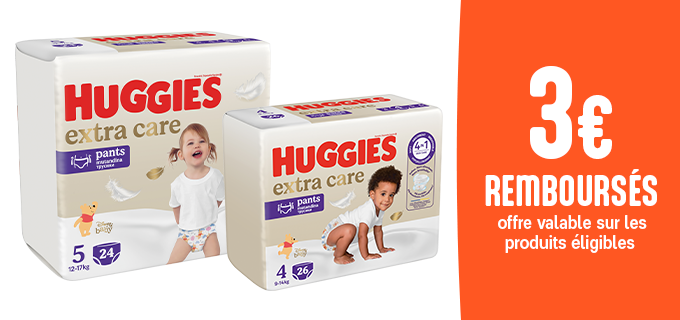 Promotion Huggies Extra Care
