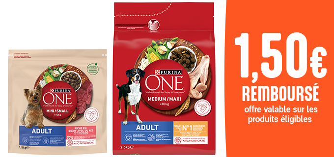 Promotion PURINA ONE ® Chien