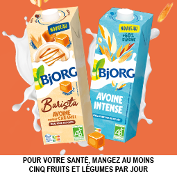 Promotion Boissons végétales Bjorg au rayon lait UHT