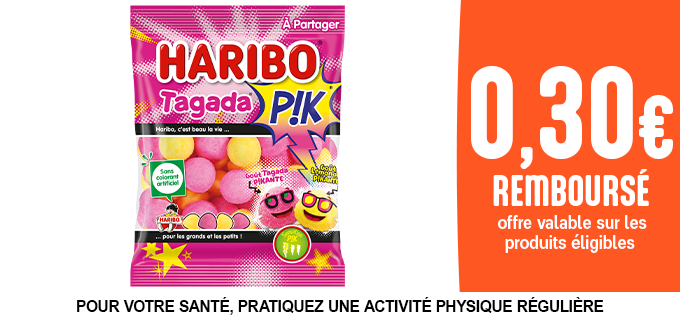 Promotion HARIBO P!K TAGADA