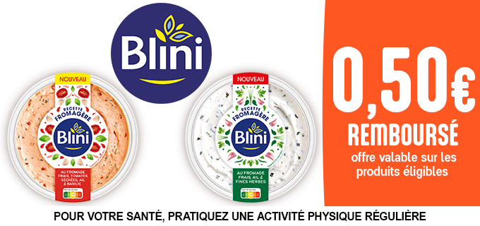 Promotion Nouveau chez Blini