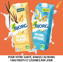 Promotion Boissons végétales Bjorg au rayon lait UHT