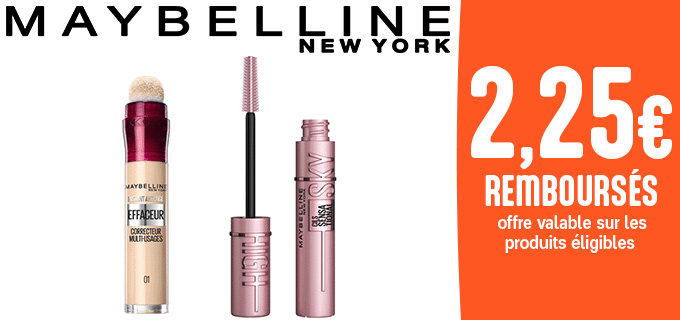 Promotion Maybelline New York