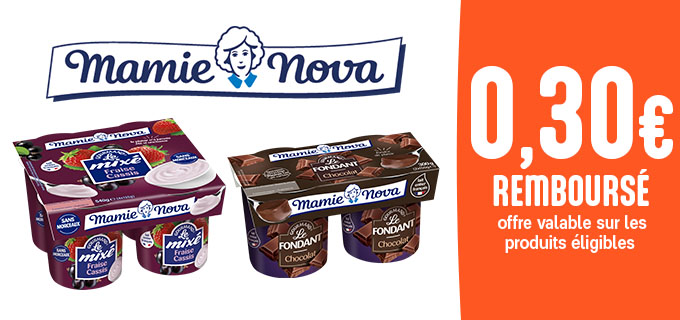 Promotion Gourmand®​ Mamie Nova