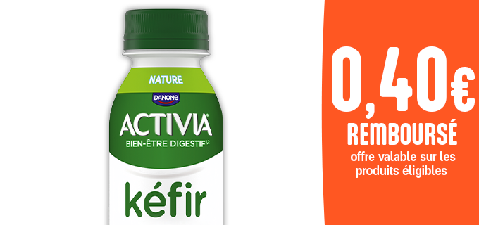 Promotion ADOPTEZ ACTIVIA, UN KEFIR UNIQUE