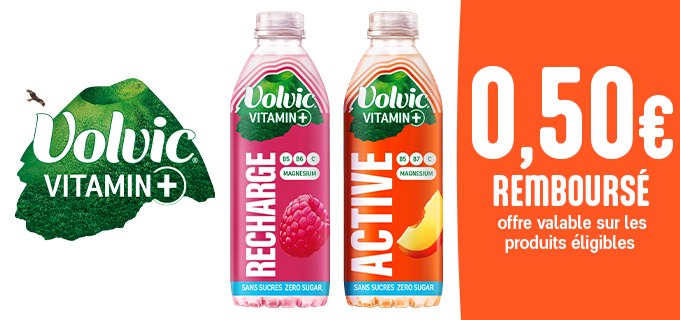 Promotion Volvic Vitamin+