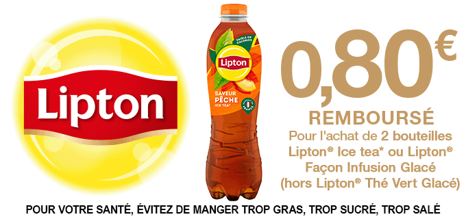 Promotion Lipton® Ice tea